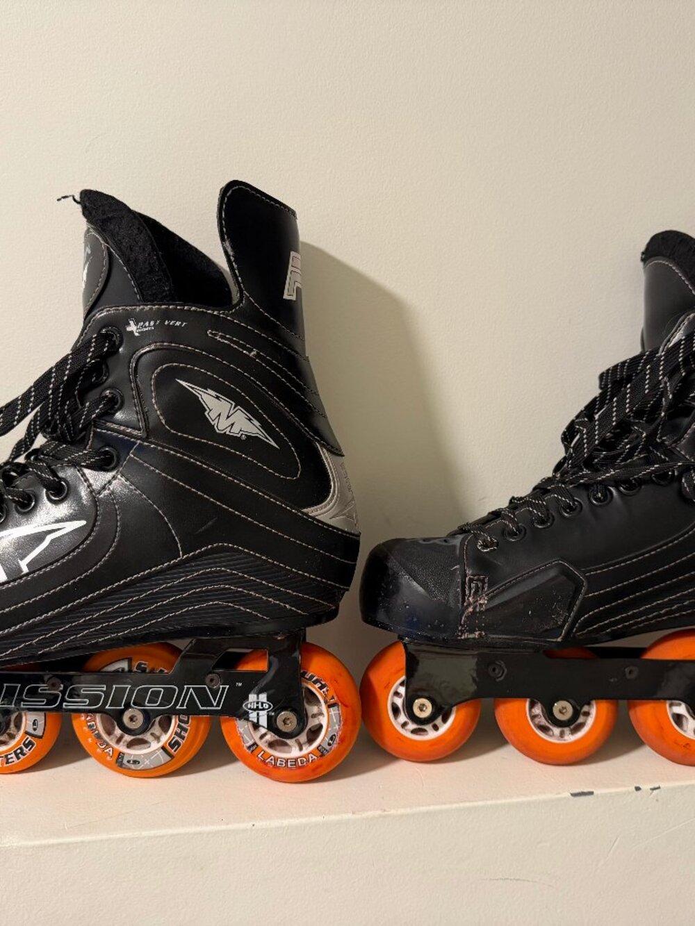 Mission Hi-Lo Roller Hockey Skates Labeda Shooters Men’s 12D